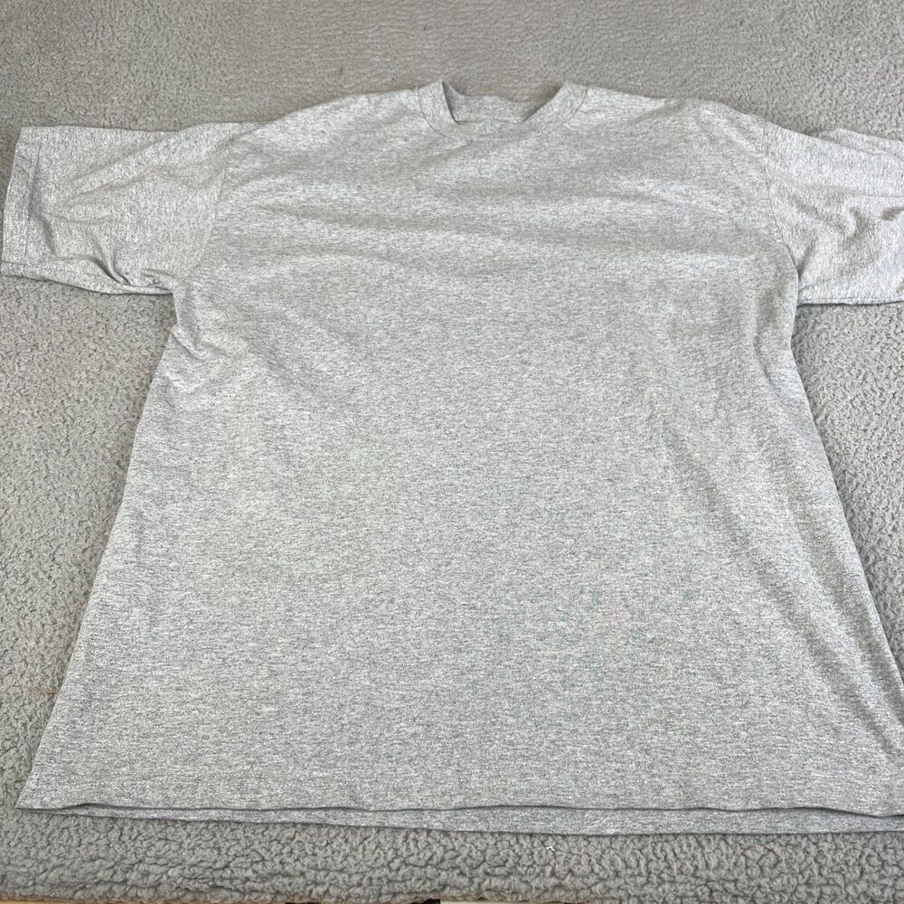 VINTAGE Y2K  Blank Pro Club T Shirt Mens XL Gray USA  Heavyweight Streetwear